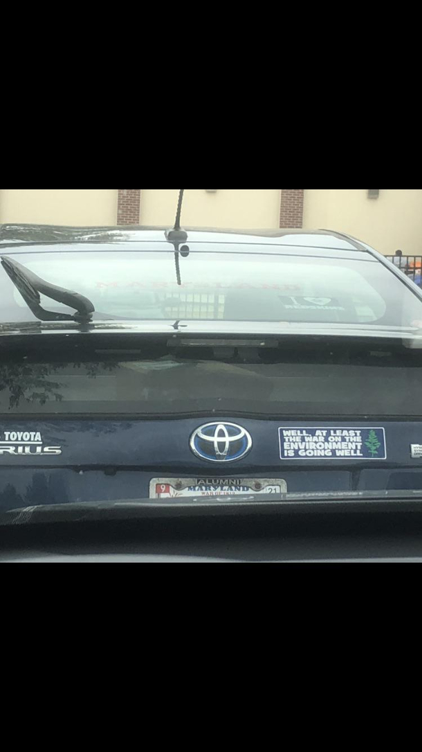 bumper sticker I found today