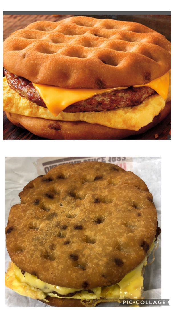 Burger Kings new Maple Waffle Breakfast Sandwich