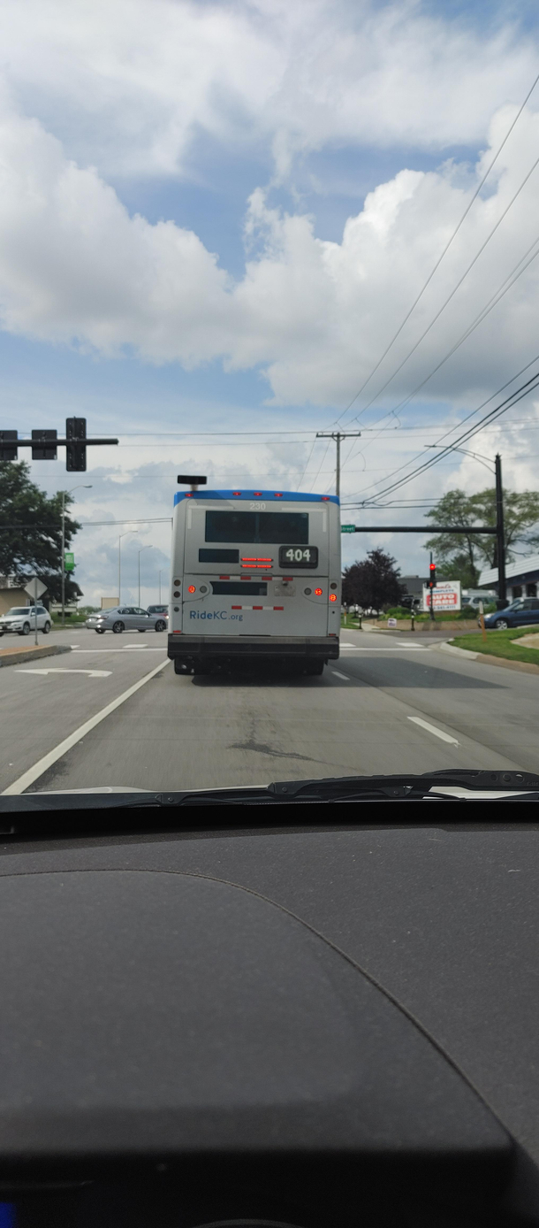 Bus Not Found