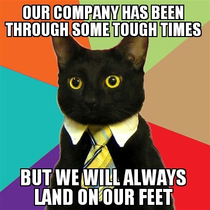 Business Cat on Staying Profitable in a Bad Economy
