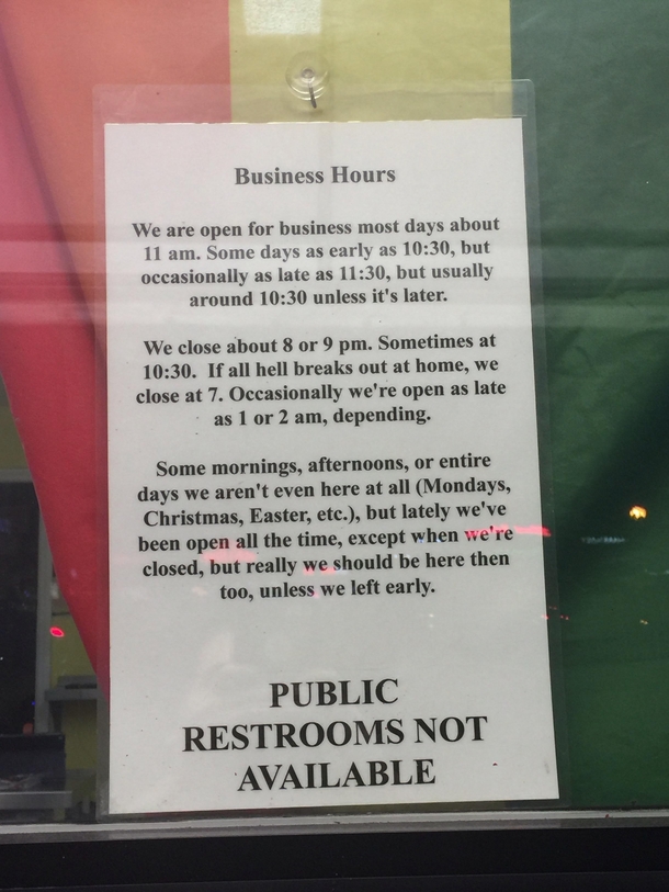 Business Hours