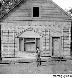 Buster Keaton was a crazy mofo Crew members threatened to quit and begged him not to do this scene The cameraman looked away while rolling A six ton prop it brushes his arm as it comes down and he doesnt even flinch