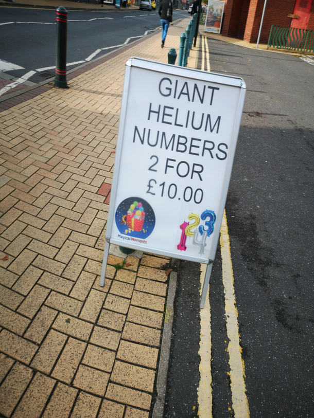 But how much are the other numbers