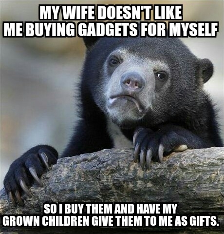 But I get really cool gifts