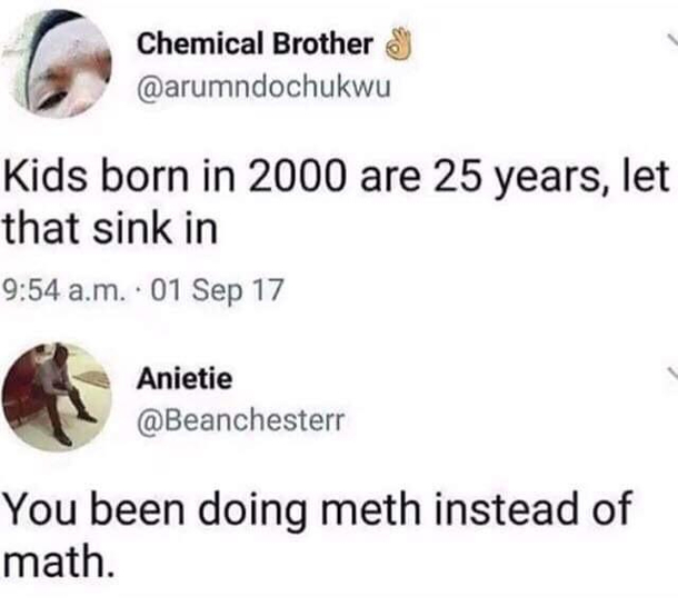 But it was quick