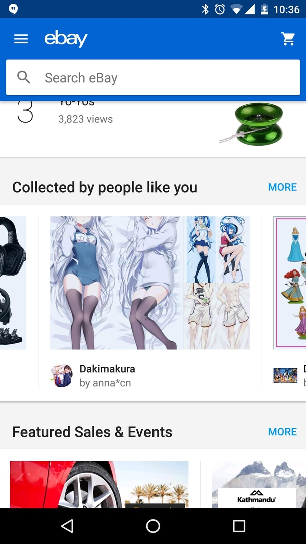 Buy a few trading cards on eBay and suddenly people like you