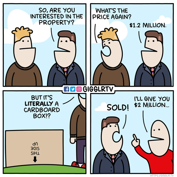 Buying a place these days