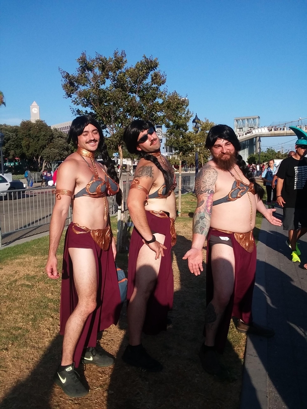 By far the best cosplays I saw at Comic Con San Diego