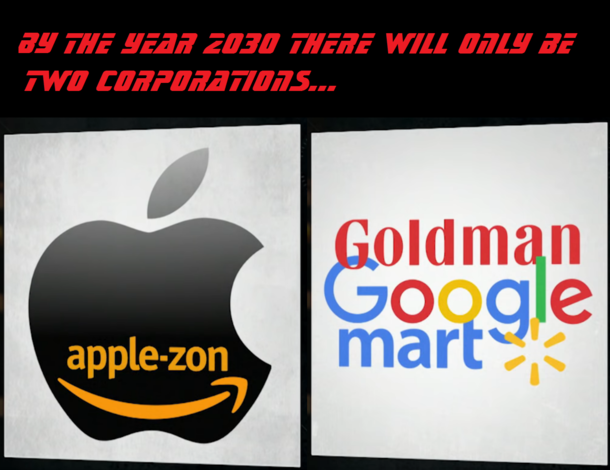 By The Year  There Will Only Be Two Corporations