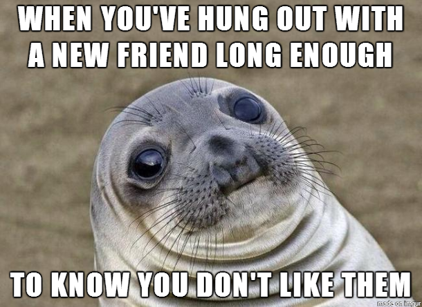 By then I feel kind of committed 