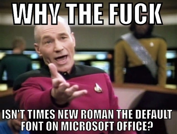 Calibri is not useful to so many people out there