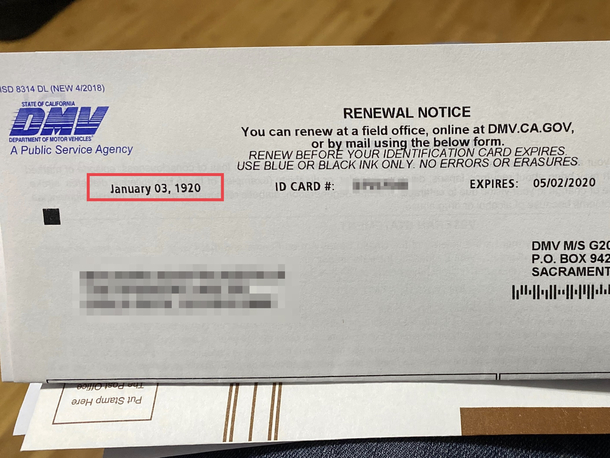 California DMV is so slow that it took them  years to get to YK
