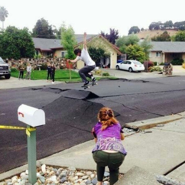 California When life gives you earthquakes