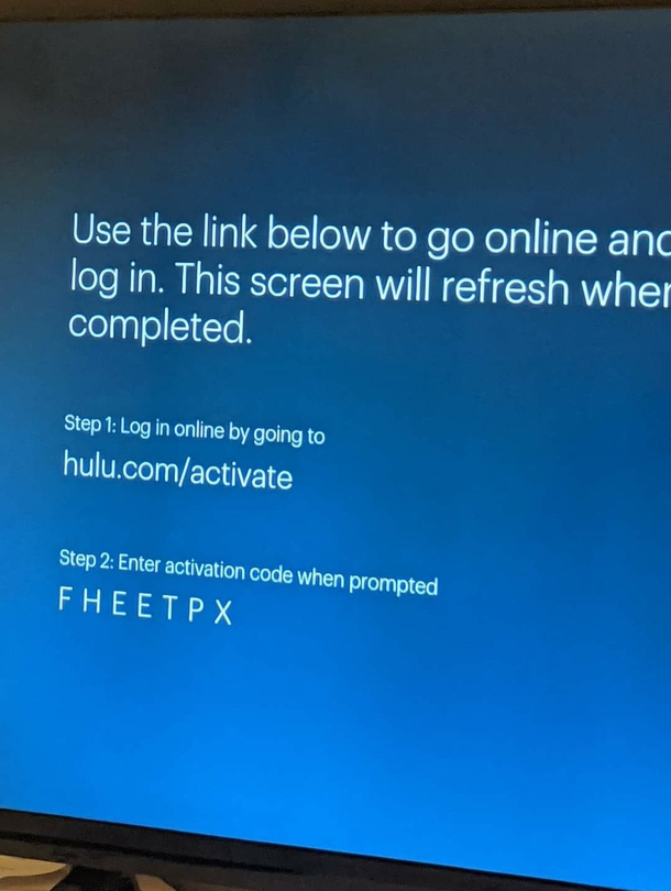 Calm down Hulu