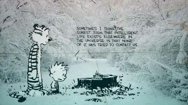 Calvin got it right