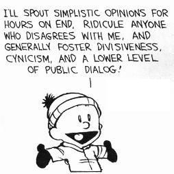 Calvin the worlds first redditor