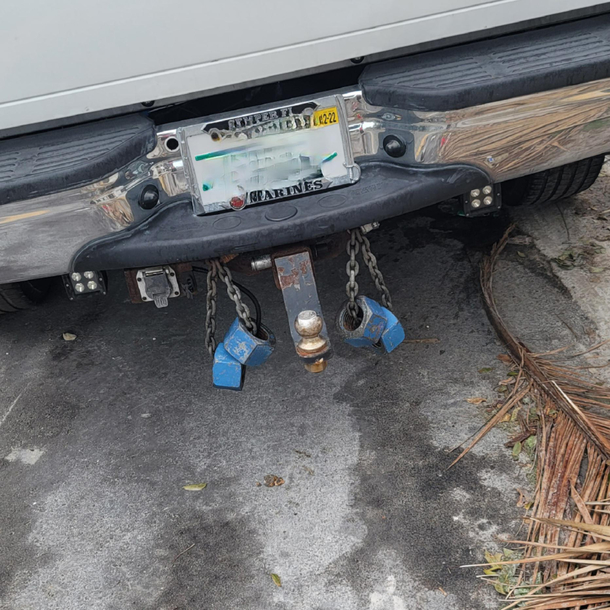came across this truck nuts but not the way your thinking of