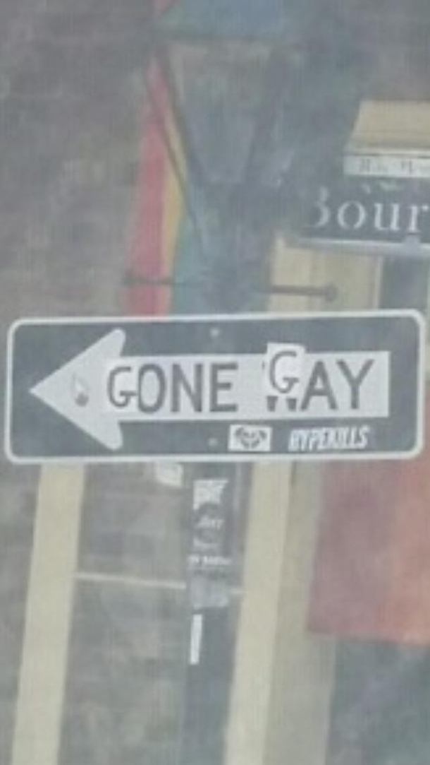Came across this when I passed by Bourbon Street