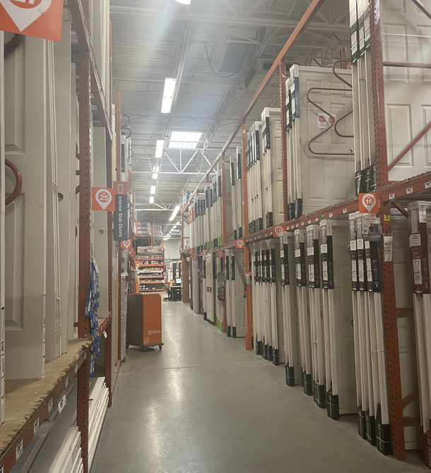 Came to Home Depot but ended up in Monsters Inc