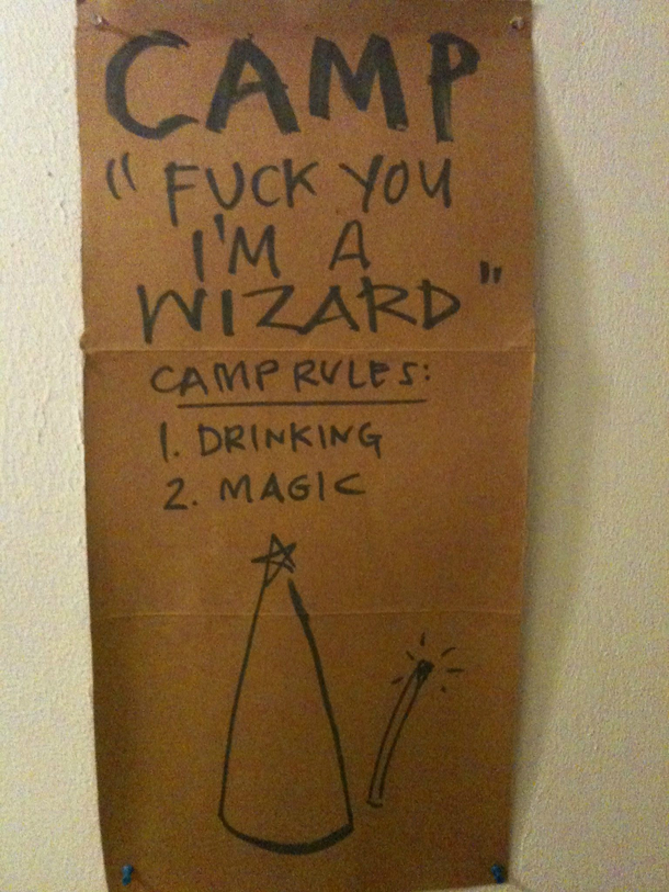 Camp rules