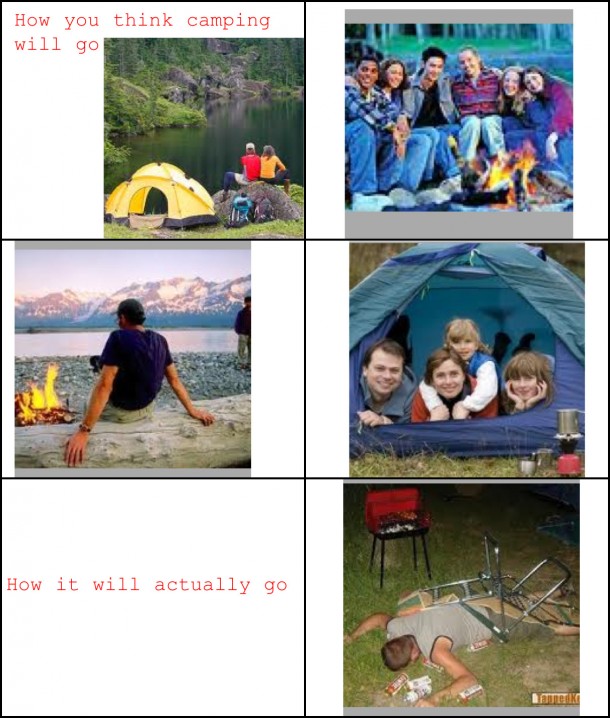 Camping reality