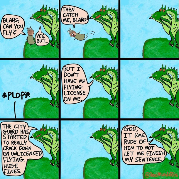 Can Dragons Always Fly