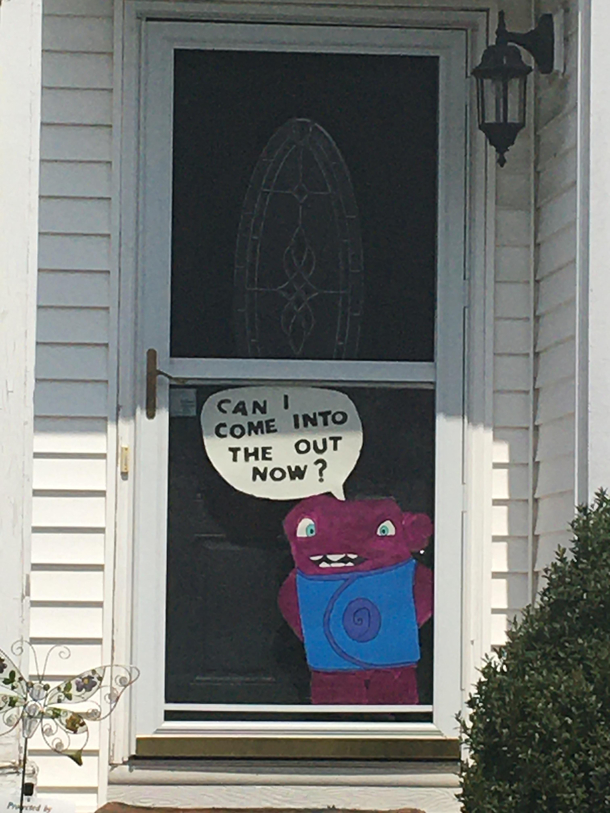 Can I come into the out now