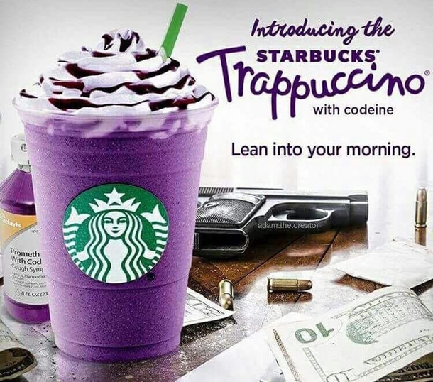 Can I get a grande sizzurp