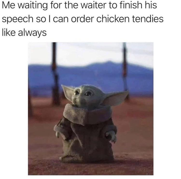 Can I have the tendies plzzz