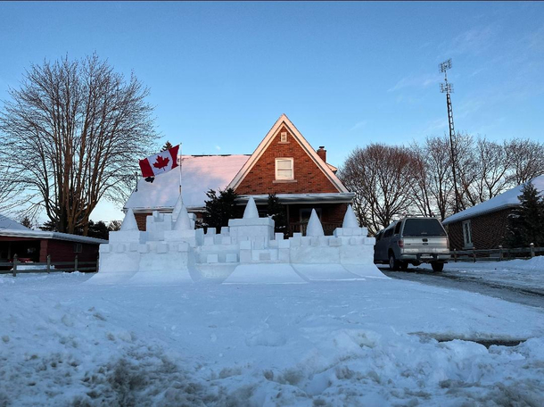 Canada in an act of agression has captured another US castle