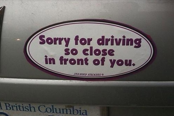 Canadian bumper sticker