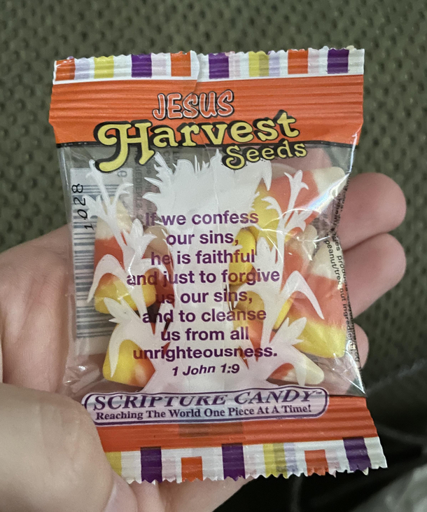 Candy corn isnt the worst Halloween candy Jesus Harvest Seeds are
