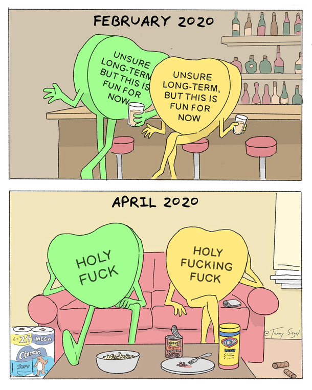 candy hearts  