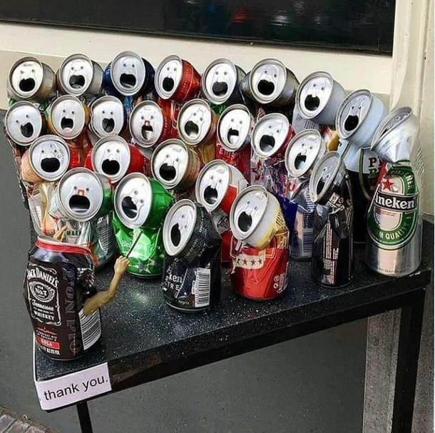 Cans can a lot  