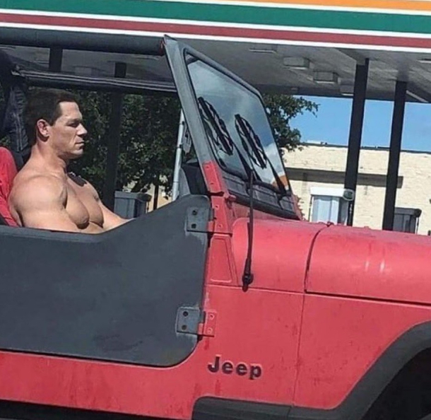 Cant believe a jeep is driving itself