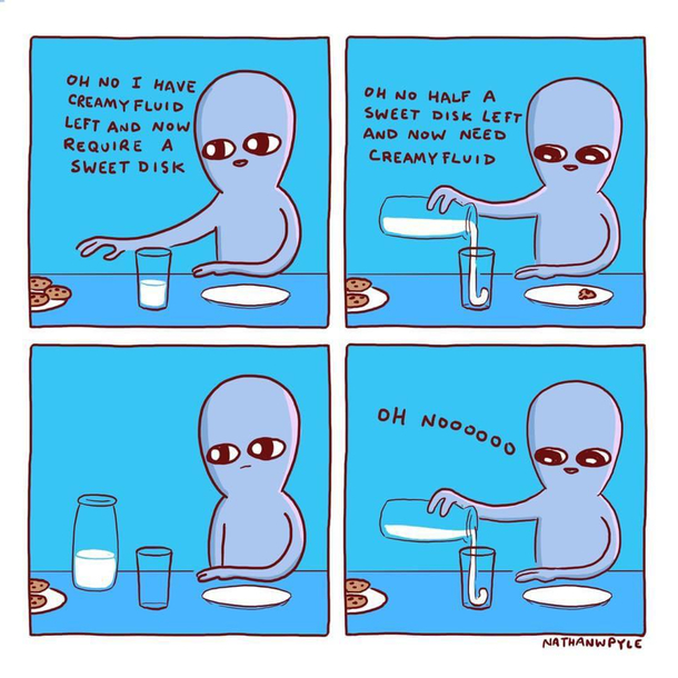 Cant have one without the other 