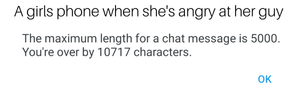 Cant relate