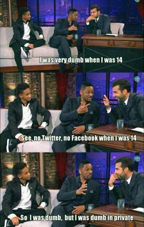 Cant say that about the son