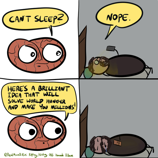 cant sleep