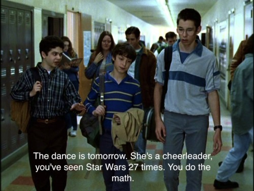 Cant stop thinking of this line in Freaks and Geeks Sad but true and a little bit funny thanks to Neal