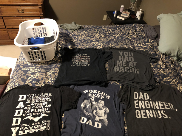 Cant wait to see what I get for Fathers Day this year
