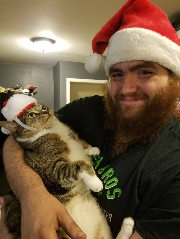 Capones first Christmas