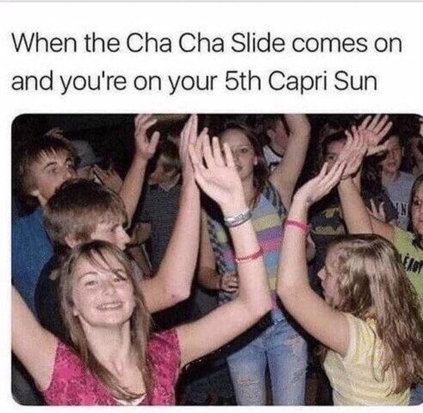Capri Suns were good