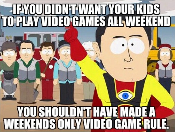 Captain Hindsight Parents and Video Games