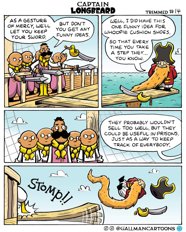 Captain Longbeard - Funny Ideas