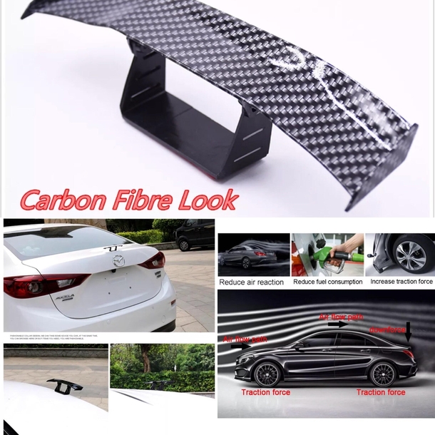 Carbon Fiber wing anyone  Found this gem on eBay