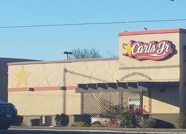 Carls Jr gives itself  star