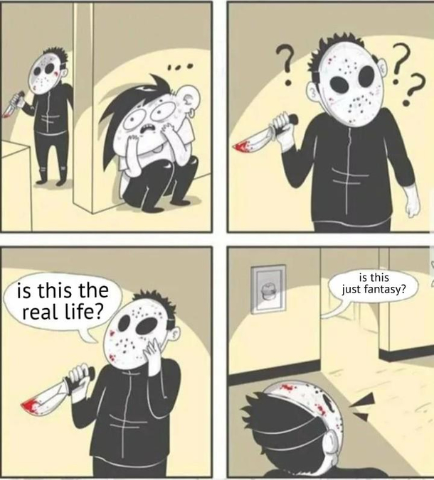 Caught in a landslide