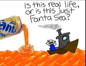 Caught in a landslide no escape from reality