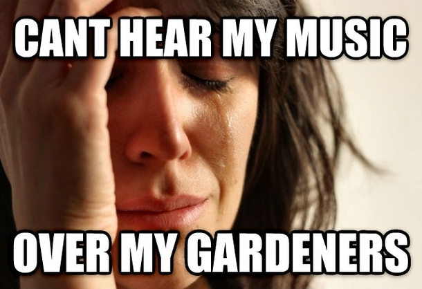 Caught myself complaining about this today
